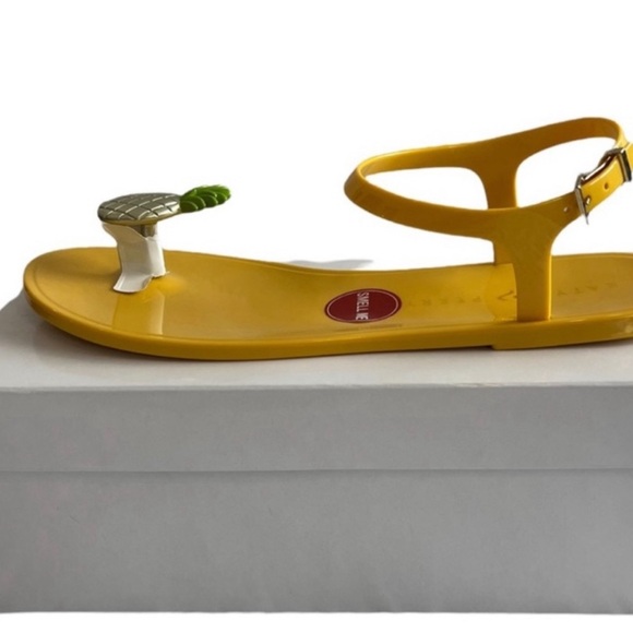 Katy Perry’s Pineapple 🍍 The Geli Sandal Sz 10M NWT - Picture 10 of 16